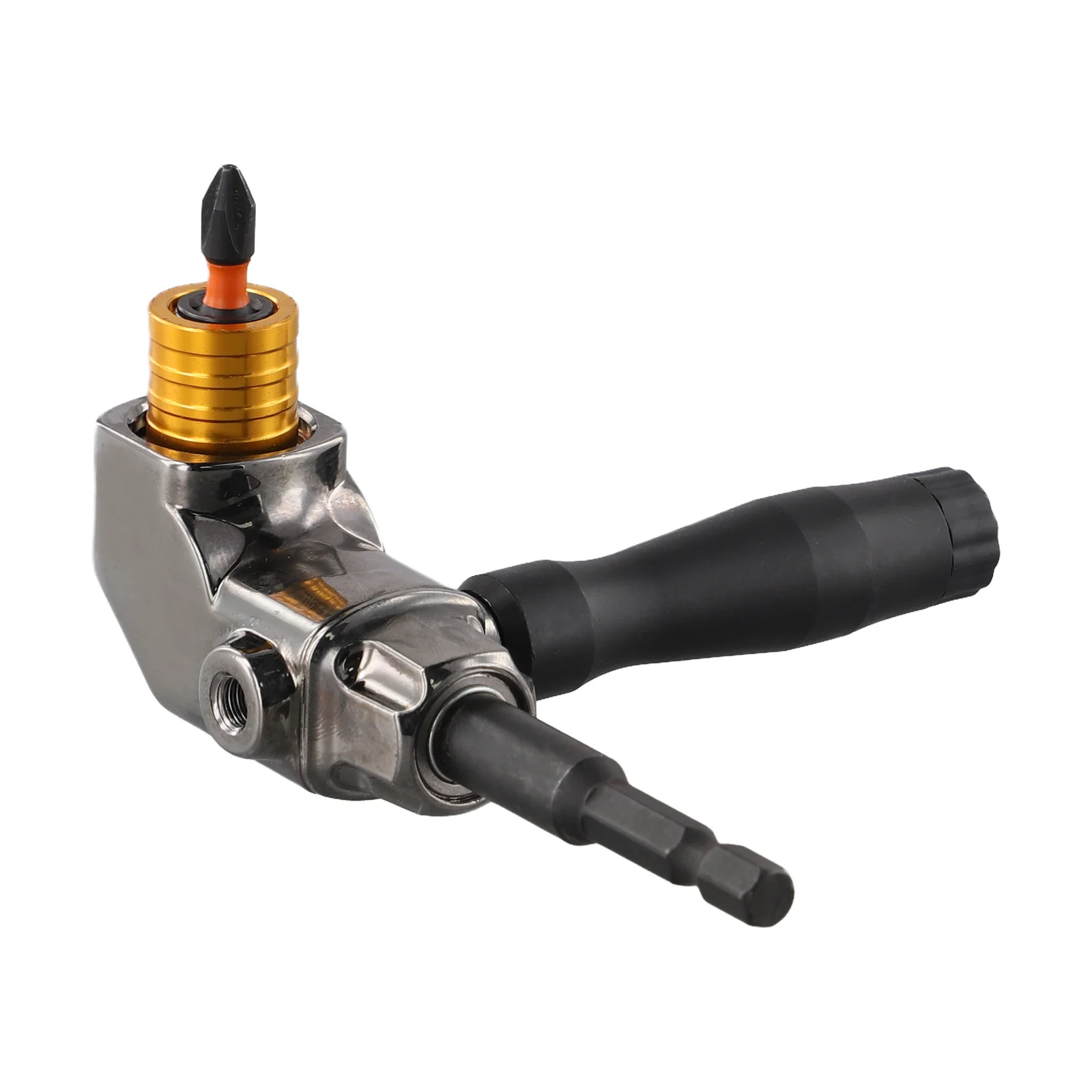 Easy To Use For DIY Projects Right Angle Screwdriver Electric Drill Adapter Easy To Disassemble Left And Right Handle Switch