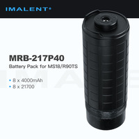 Imalent MRB-217P40 Rechargeable Battery Pack for MS18 / R90TS Flashlights, 8x21700, 32,000mAh