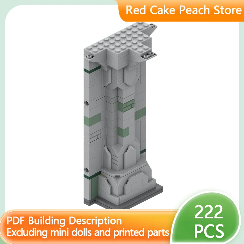 

Конструктор Ring Movie Model MOC: Модульные строительные блоки «Колонна малодвуньей стены», развивающая игрушка для детей, подарок на праздник, набор для сборки