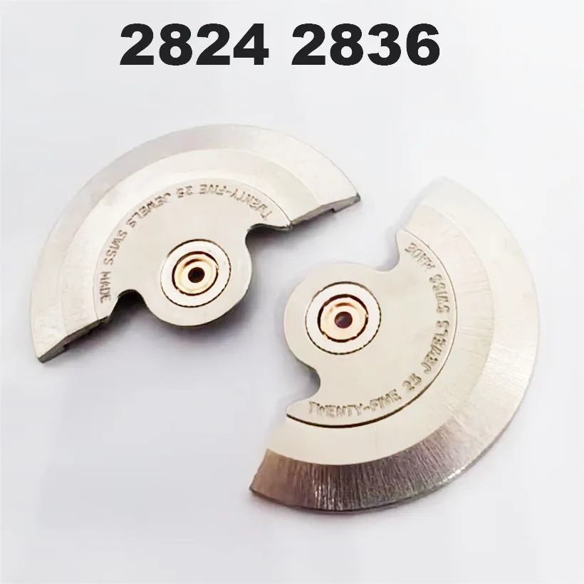 إكسسوارات الساعة الأصلية مناسبة لحركة ETA 2824 المطرقة الأوتوماتيكية مع محامل 2836 أجزاء إصلاح Tuo الأوتوماتيكية