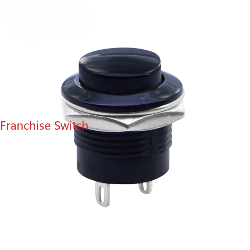 

10PCS Push button switch, push switch PB-02-PM-B self-reset mounting hole 16MM