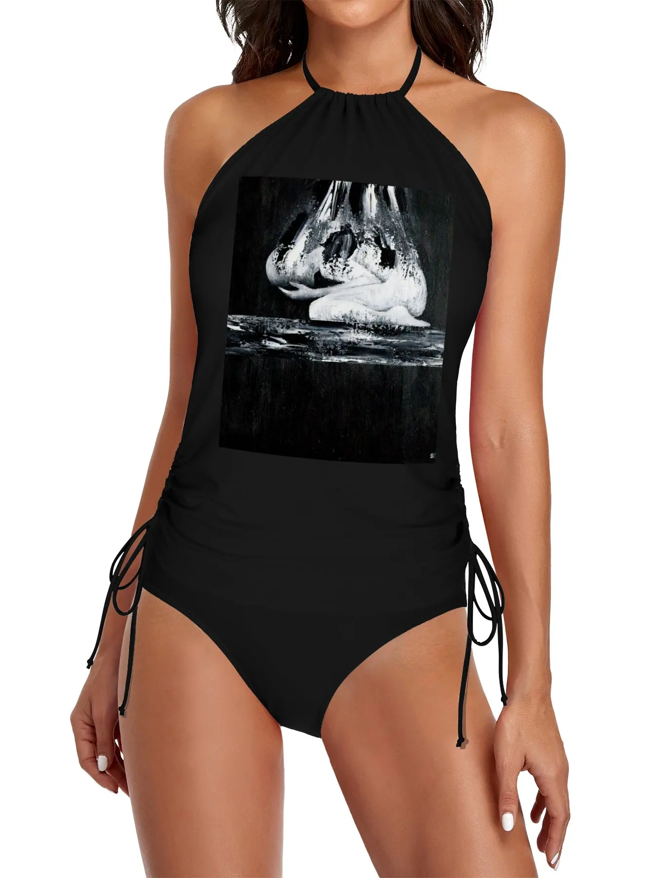 

Break Split Swimsuit Set summer women set beach clothes for women bikini swimwear 2025