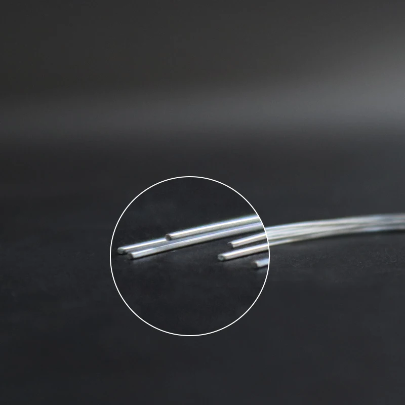 2 paquetes de 20 piezas de alambre Dental de ortodoncia Niti, alambre de arco de Niti súper elástico, forma Oviod/Natural/cuadrada (1 paquete superior y 1 paquete inferior)