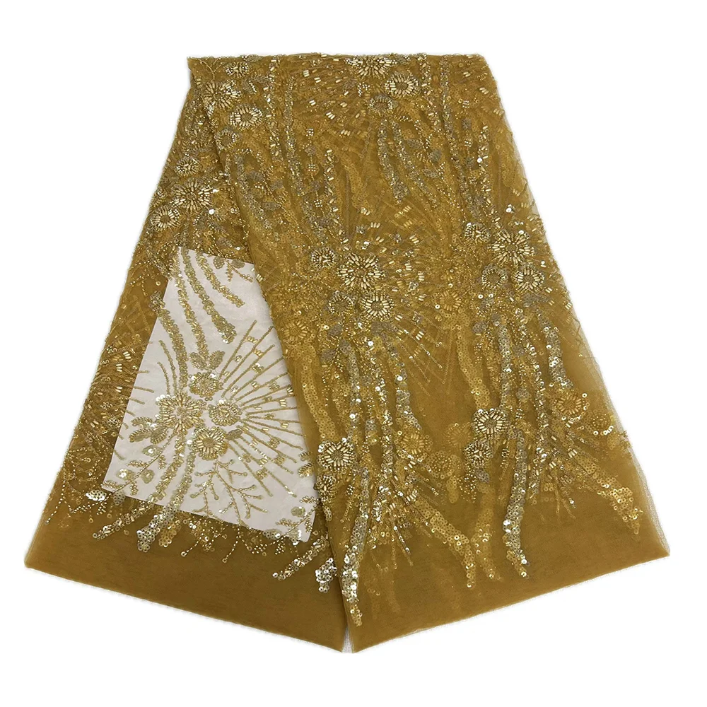 Рисунок 4 - Французская кружевная ткань с блестками