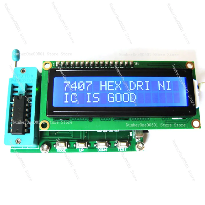 

TES200 Digital Integrated Circuit Tester 74 40 45 Series IC Logic Gate Checker Testing Meter Low Cost