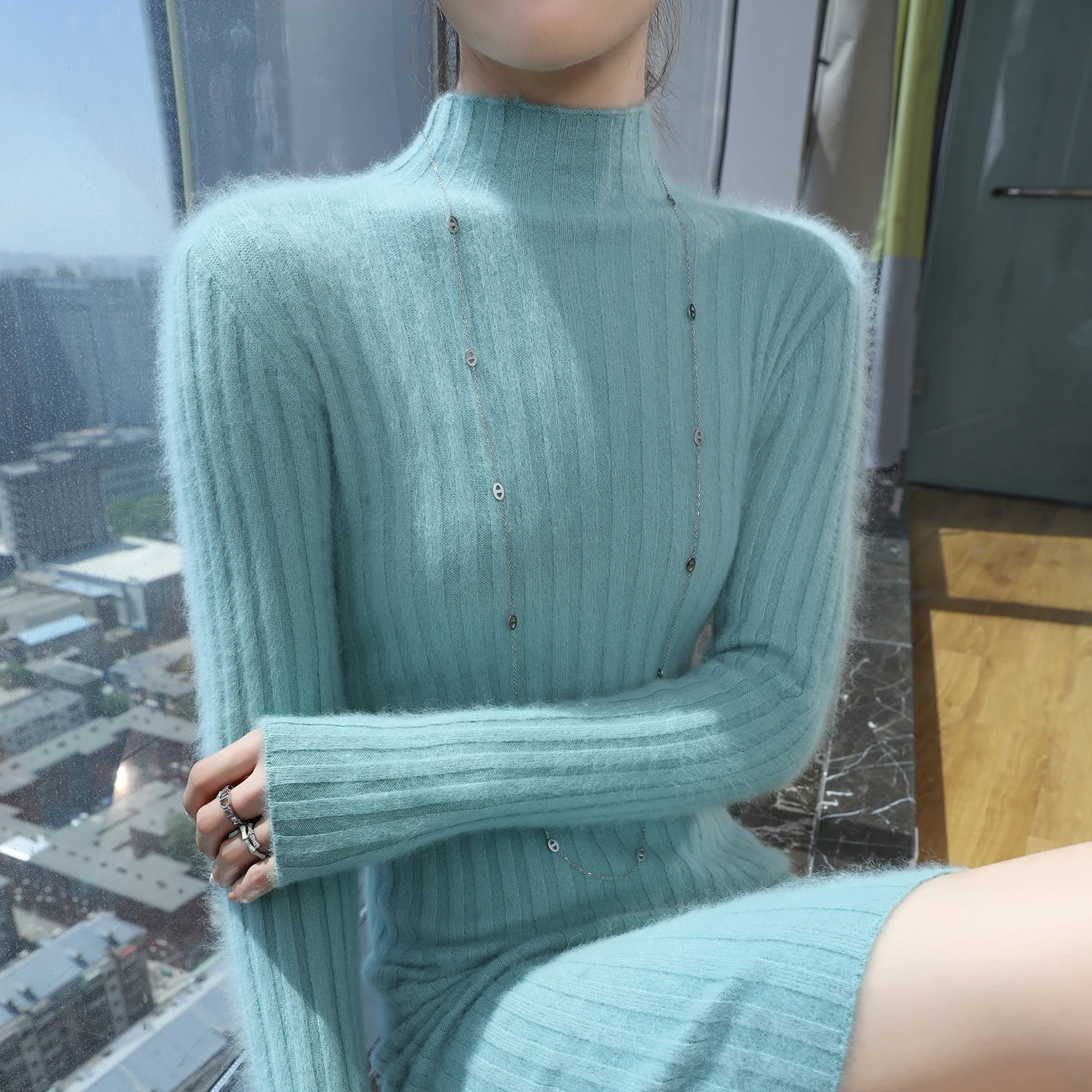 Jersey de punto de Cachemira d - Cashmere Sweater Formal reseña y precio