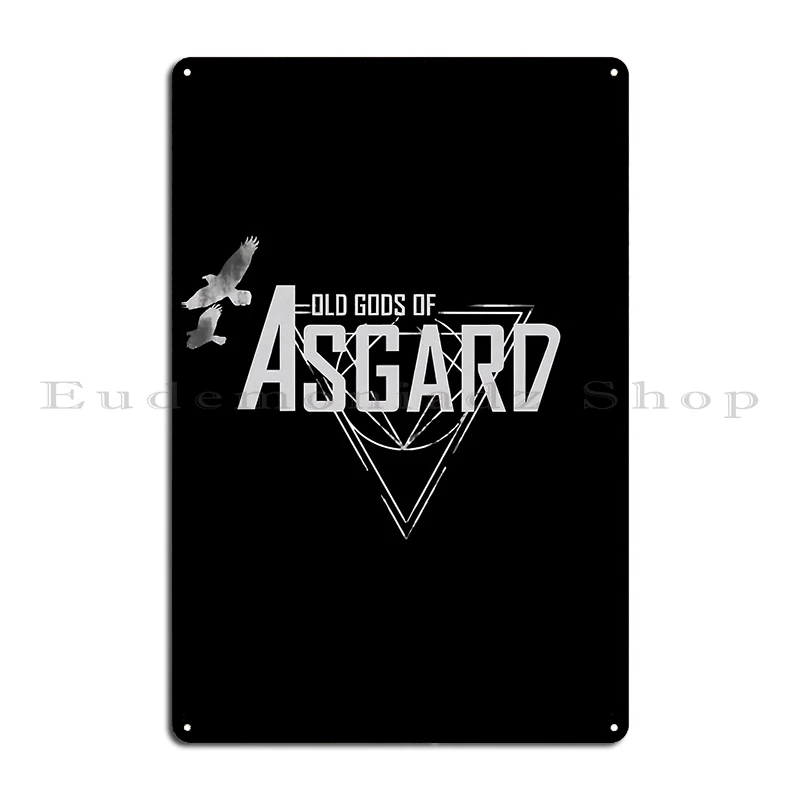 Alan Wake Old Gods Of Asgard Wegeeks Metal Plaque Painting Garage Bar Cave Pub Create Tin Sign Poster