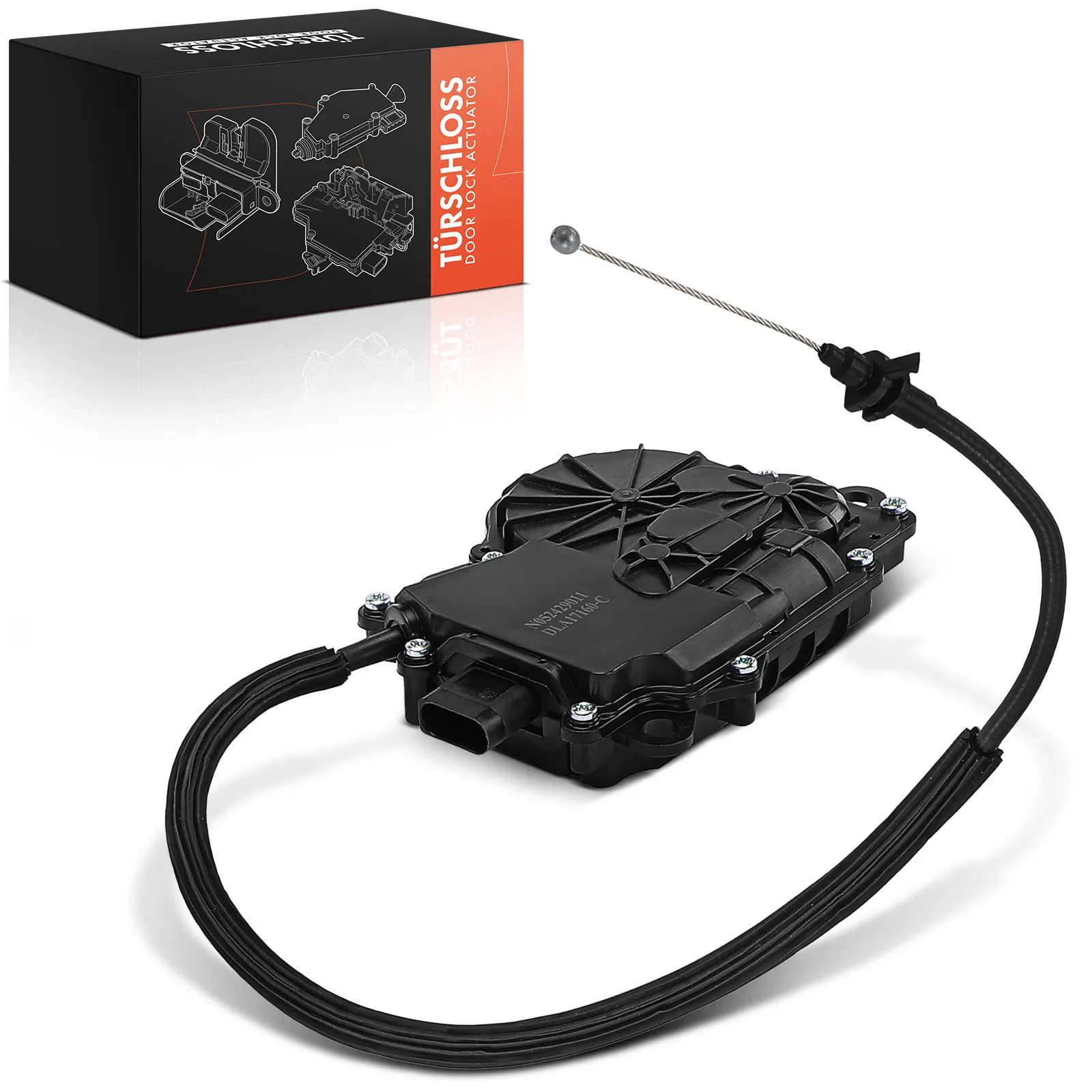 Frankberg 1x Deurslot voorzijde voor Land Rover Range Rover IV L405 Range Rover Sport L494 3.0L 5.0L 2017-2022 LR117160 LR091339