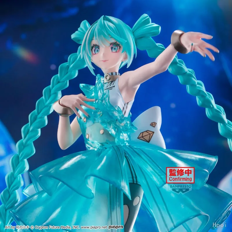 在庫ありオリジナルバンプレストピアプロバンプレスト進化初音ミク-28-センチメートル-pvc-アニメフィギュア玩具ギフト装飾品