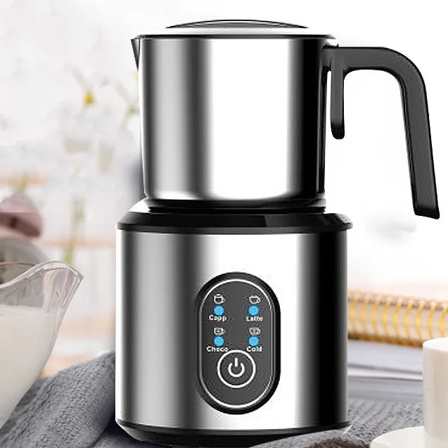 

CXT102 Milk Foam Machine European standard Electric Milk Beater Coffee Bubble Beater Stainless Steel Milk Frother