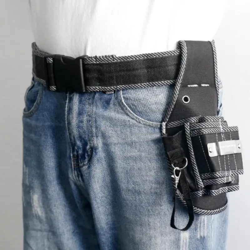 【S】9 In 1 Tool Belt Screwdriver Utility Kit Holder Top Quality Nylon Fabric Tool Bag Electrician Waist Pocket Pouch Bag