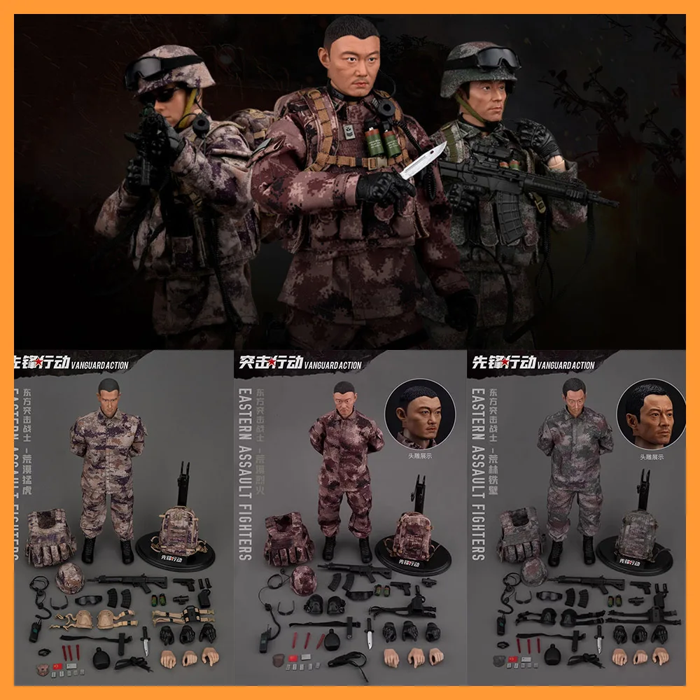 1/6 Scale ทหารจีนตุ๊กตา PLA Eastern Assault Figuters กองทัพทหารชุด 12 "Action Figure สําหรับแฟนๆ