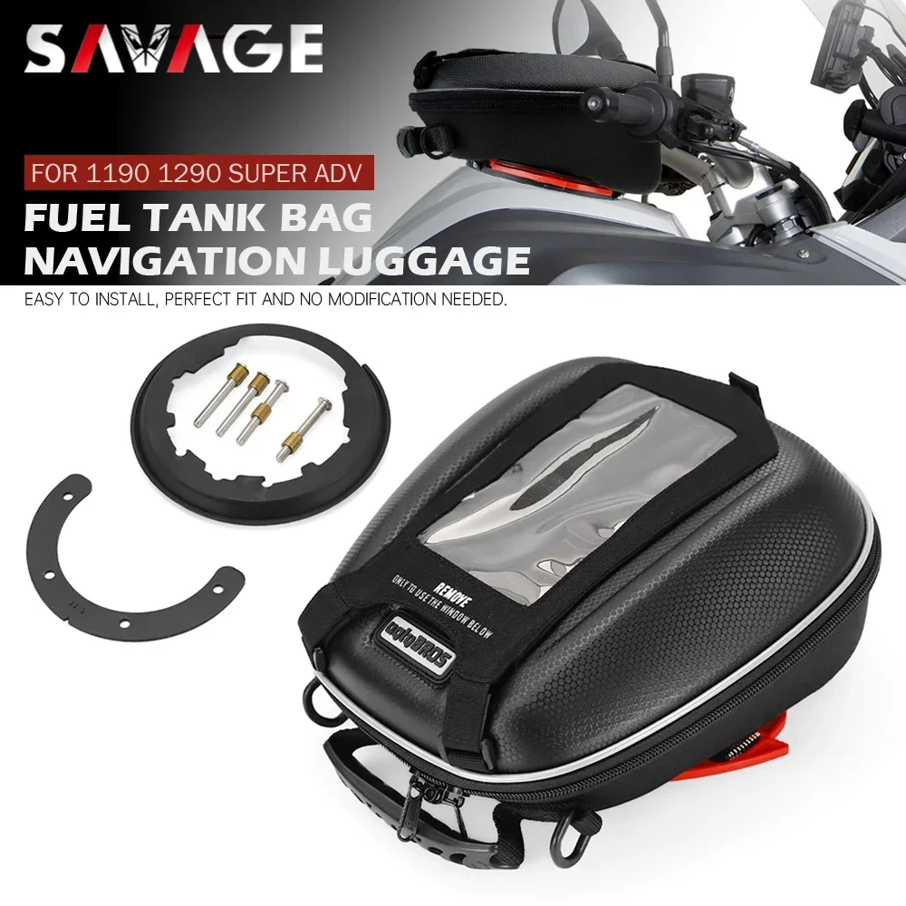 Tank Bag Luggage For 1050 1090 1190 Super Adventure 1290 Super Duke R/GT ADV Motorcycle Waterproof Racing Bags Tanklock Ring