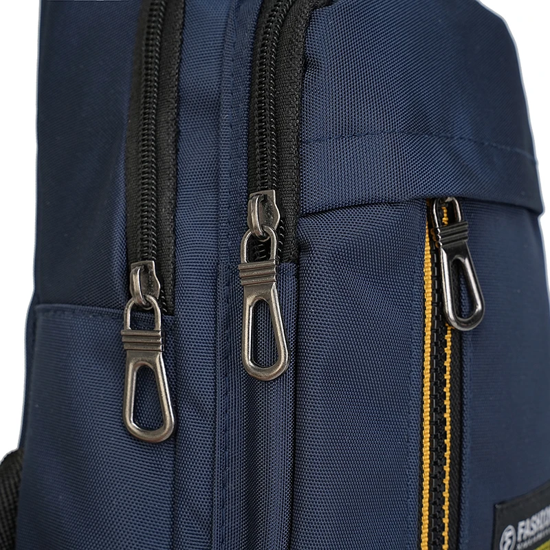 رجل حقائب الصدر عالية الجودة الرجال كتف واحد حقيبة كروسبودي سعة كبيرة الرياضة في الهواء الطلق الترفيه موضة حقيبة صغيرة على ظهره الرجال