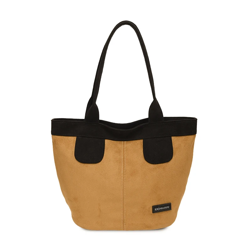 موضة بسيطة متعددة الاستخدامات فو الجلد المدبوغ سستة حقائب كتف حلوة 2025 جودة عالية سعة كبيرة رائعة حقيبة حمل نسائية #6