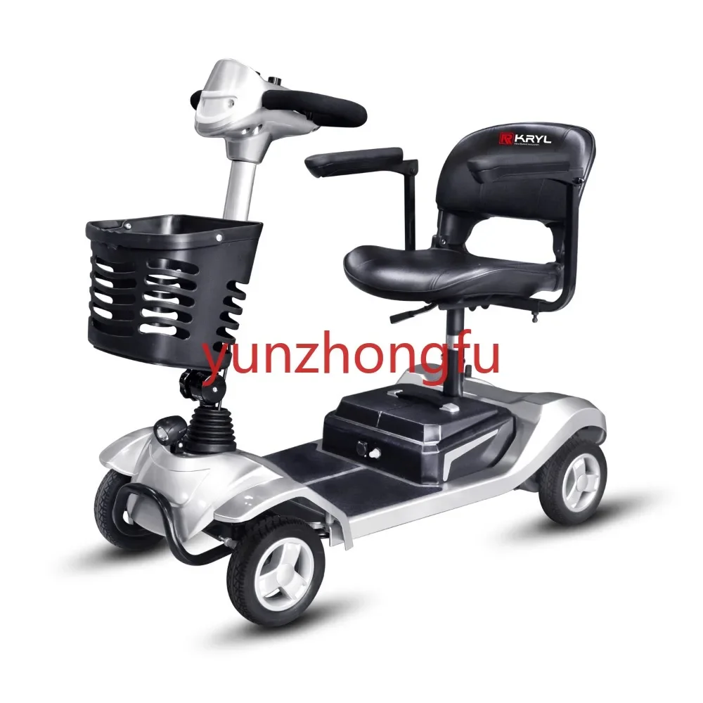 Mobility Scooter Foldable Electric Scooters Elderly 4 Wheel Disabled Handicap Folding