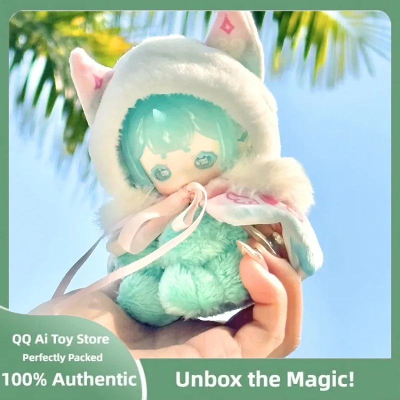 뜨거운 오리지널 페니 박스 Antu Zhangxinxiaobao 시리즈 비닐 블라인드 박스 동물 인형 애니메이션 피규어 장식 카와이 생일 선물