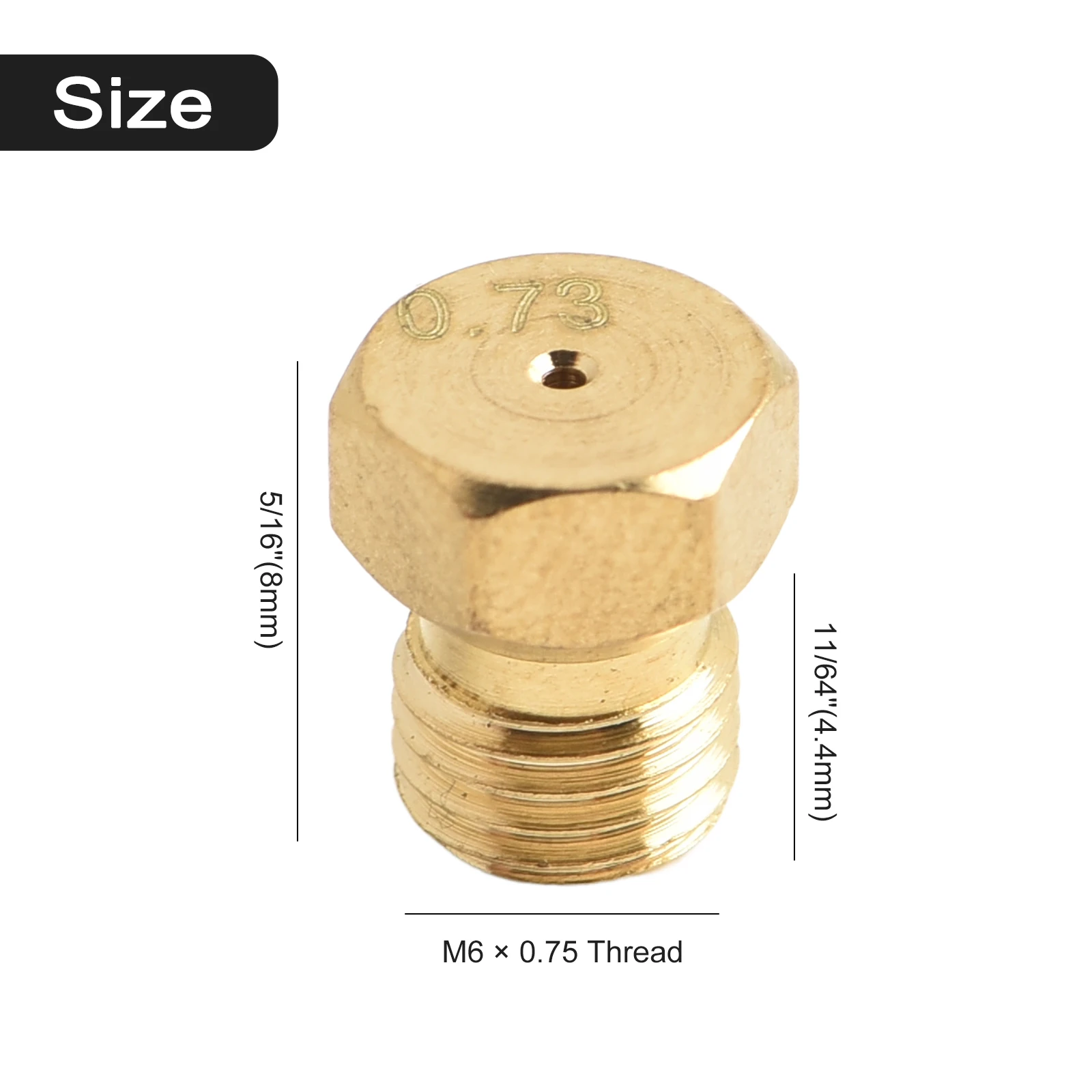 5PCS Burner Gas Natural Gas Hob Conversion Kit Jets Nozzles Injectors Set Metal Gas Burner Nozzle Kit Good Performance