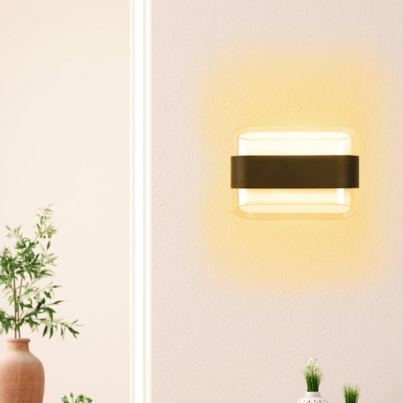 LED Wall Lamp Indoor 10W Lighting Fixture Home Corridor Stairs Bedside Living Room Decoration Modern Nordic Wall Sconces Light