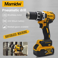 13mm Brushless Impact Electric Drill Multifunctional Cordless Screwdriver Rechargeable 20V Power Tools For DEWALT Battery