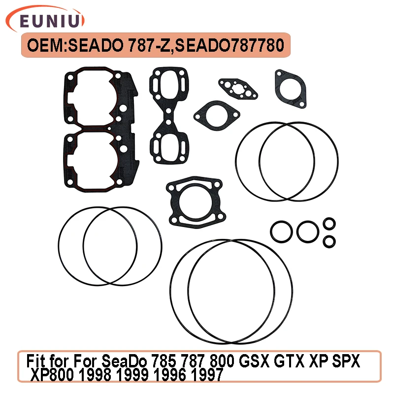 

New Gasket Set For Sea*do 785 787 800 GSX GTX XP SPX XP800 1998 1999 1996 1997