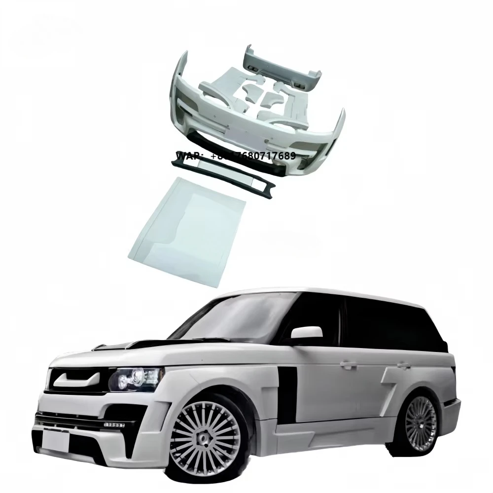 2010-2012 for  Range Rover Executive Edition Upgraded to New HAM Wide Body Body Kit Front and Rear Bumpers Fenders