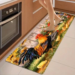 4 Sizes Soft Flannel Washable Non-Slip Foot Mats, Long Bedside Area Rug, Hallway Carpet, Bathroom Entrance Doormat, Kitchen Mat