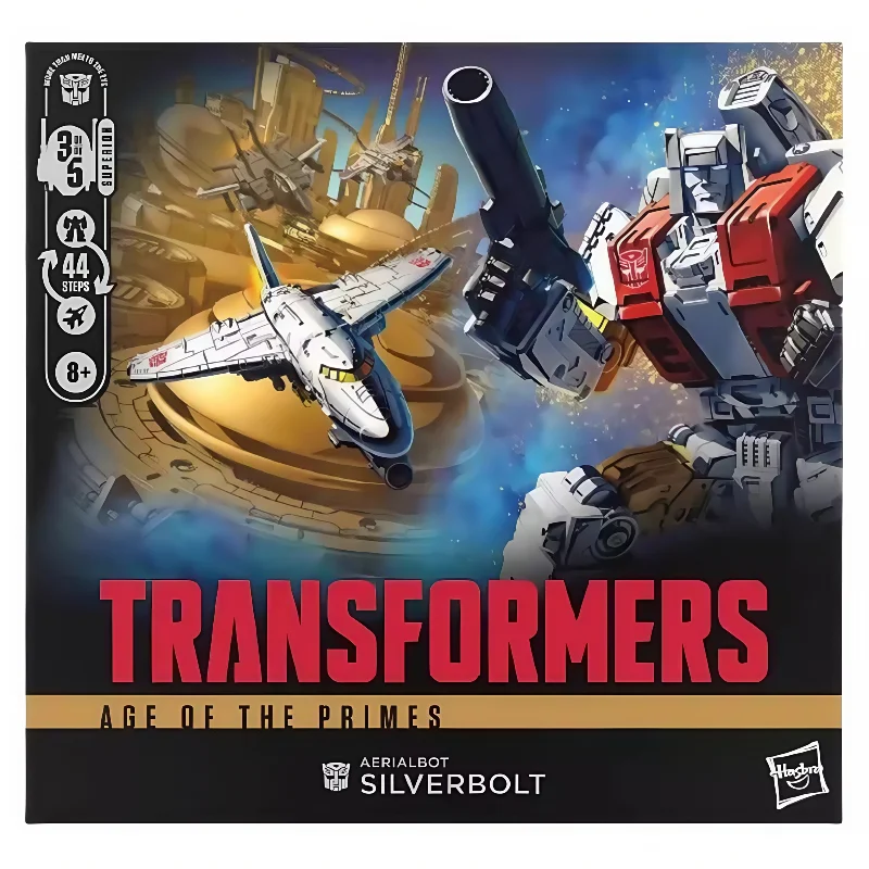 Zabawki Transformers G0752 Aerialbot Silverbolt Robot Transformujący Figurka Akcji Robot Zabawka Kolekcjonerska dla Chłopców Prezent Świąteczny Dostępne
