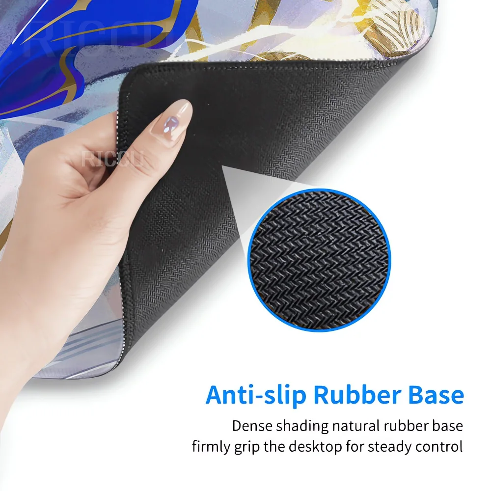 Honkai Star Rail Phainon Decoracion Mousepad ملحقات ألعاب الكمبيوتر لوحة المفاتيح مكتب الكمبيوتر لوحة الماوس المطاطية حصيرة الماوس المكتبية #6