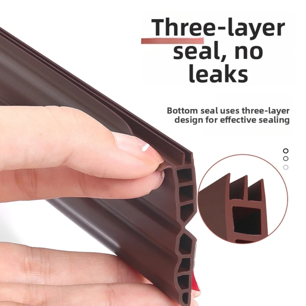 

Thick 1m Door Seal Draught Excluder for Doors to Minimize Noise Transfer and Block Drafts for Enhanced Indoor Comfort