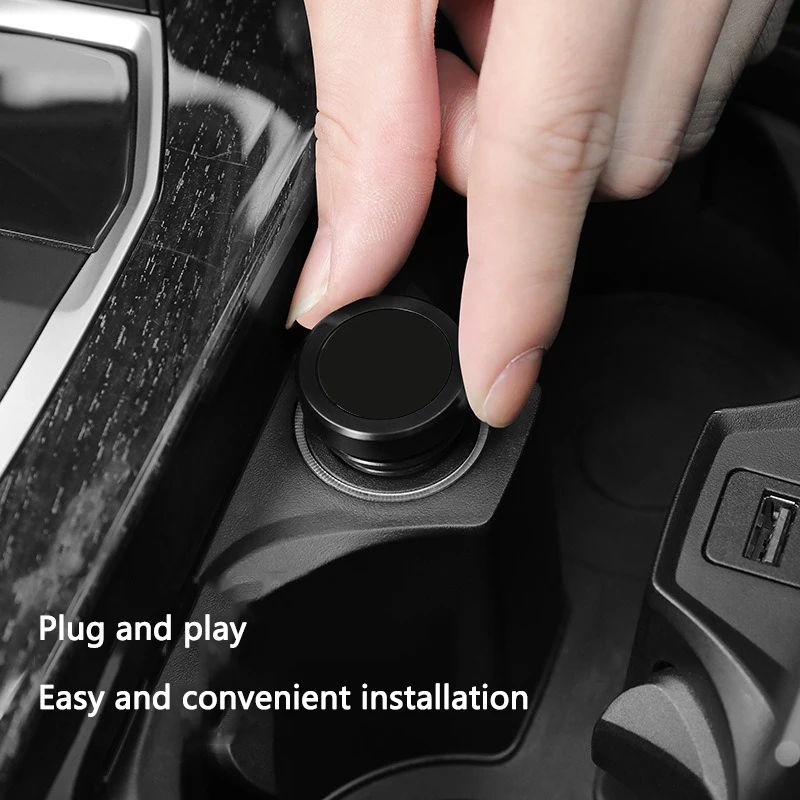 Car Cigarette Lighter Dust Cover Dustproof Decoration Cap For Alfa Romeo Giulietta 159 147 156 166 Mito Giulia GT Stelvio Tonale