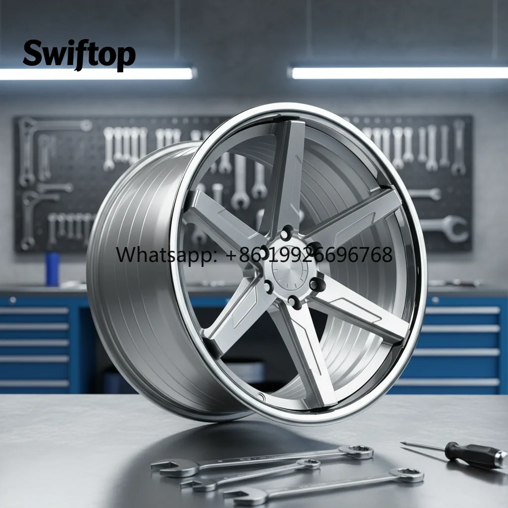 

New SWIFTOP 4-Piece Deep Concave Silver 18 79 20 21 Performance 5x112 5x120 Fit Gt86 Brz Rtx Charger Forged Aluminium Alloy