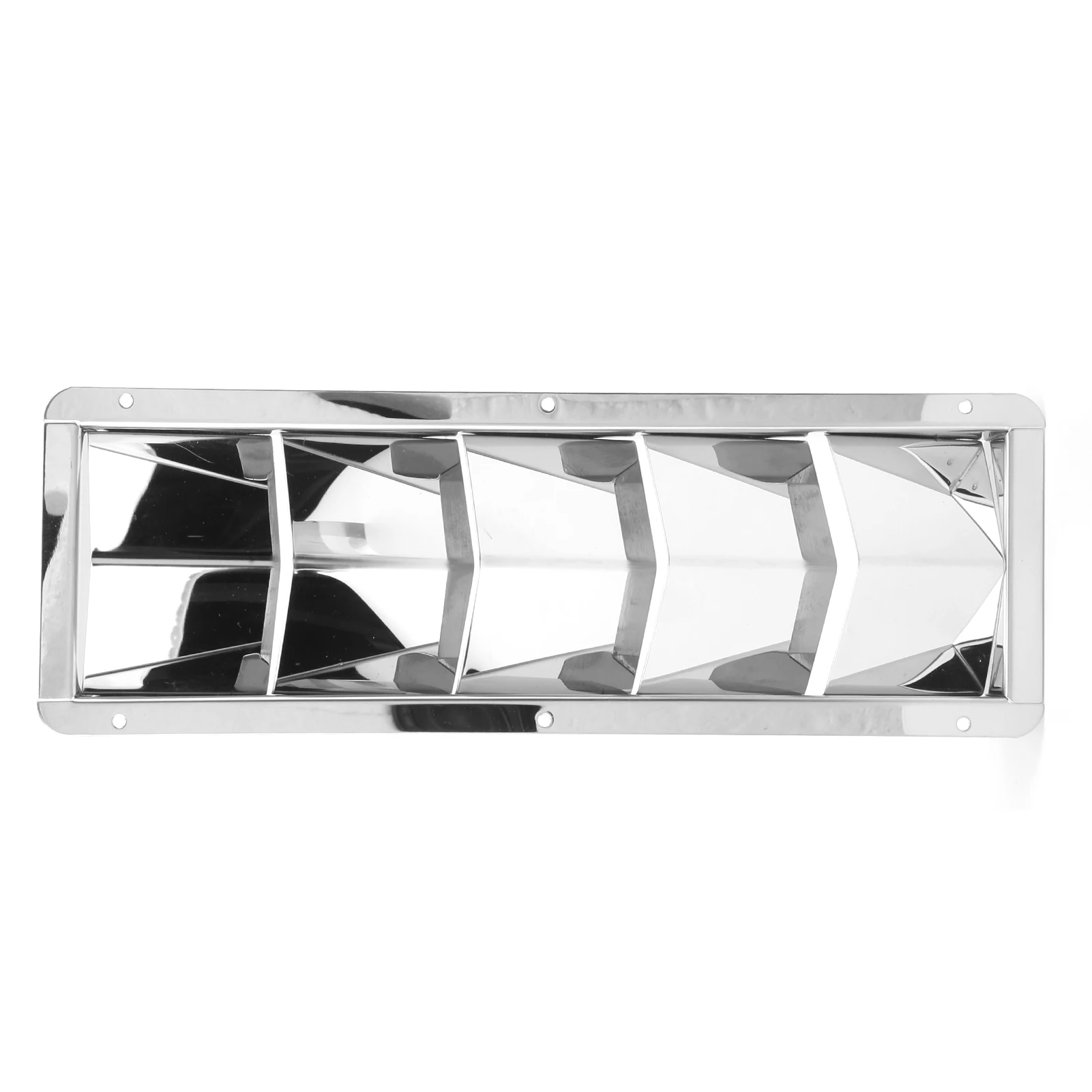 Boats Vent Grille Square Stainless Steel 5 Slot Grid Cover Boat Shutters Blind Louver Universal Marine Accessories
