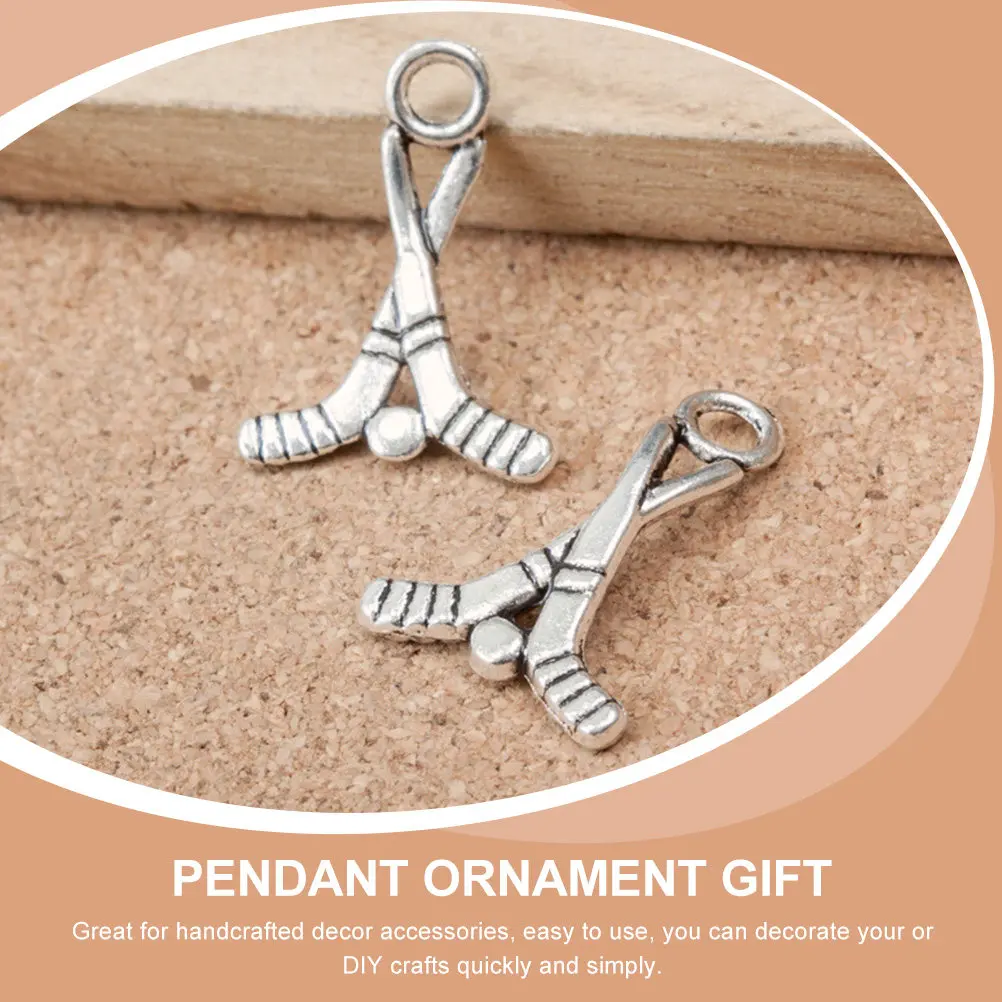 

100 Pcs Charms Making Stainless Bulk Jewelry Supplies Retro Diy Pendant Pendants