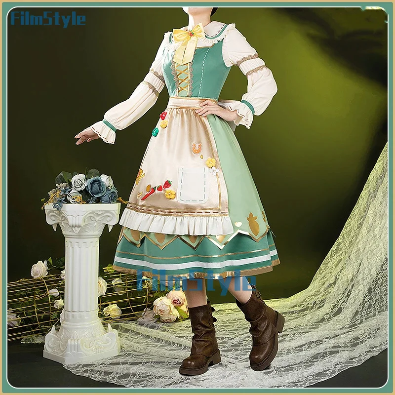 FilmStyle Umamusume: Pretty Derby Rice Shower Cosplay Costume Dress Uniform Hallowen Carnival Party Play Role for Women Man