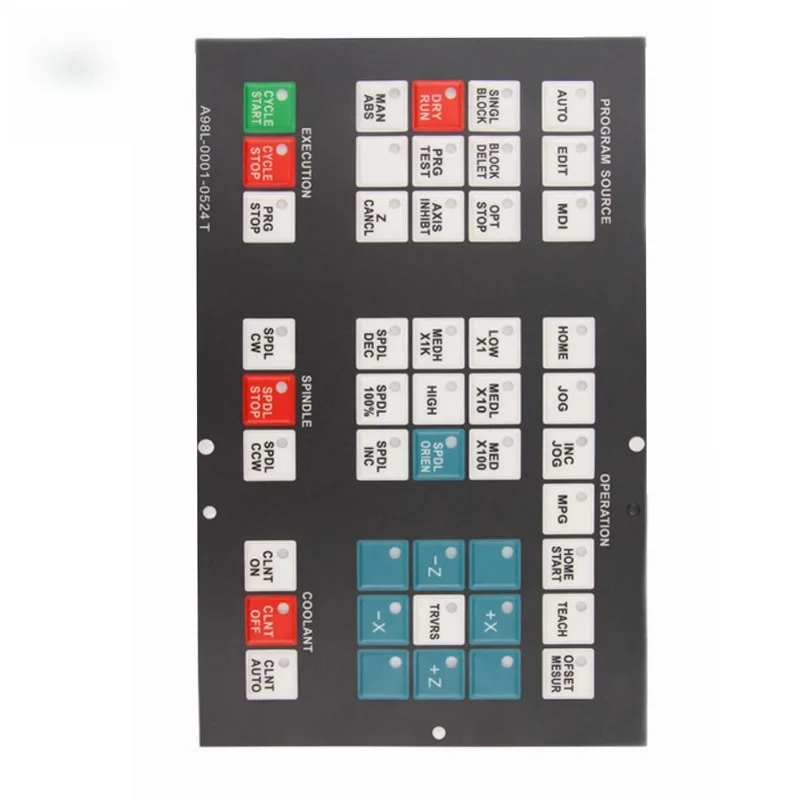 New Original  A98L-0001-0524T EPR Compliant CE Certified A98L-0001 Series Membrane Keyboard PLC Module Stock in Warehouse