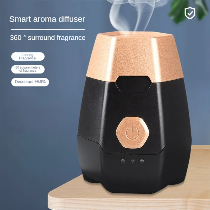 Bruciatore di incenso USB bruciatore arabo diffusore Bakhoor elettronico portatile porta incensiere musulmano decorazione della casa nero