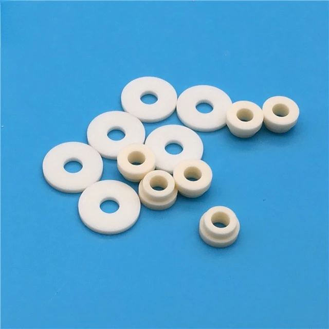 Alumina ceramic male and female sleeves, high temperature resistant ceramic sleeves, insulating washers