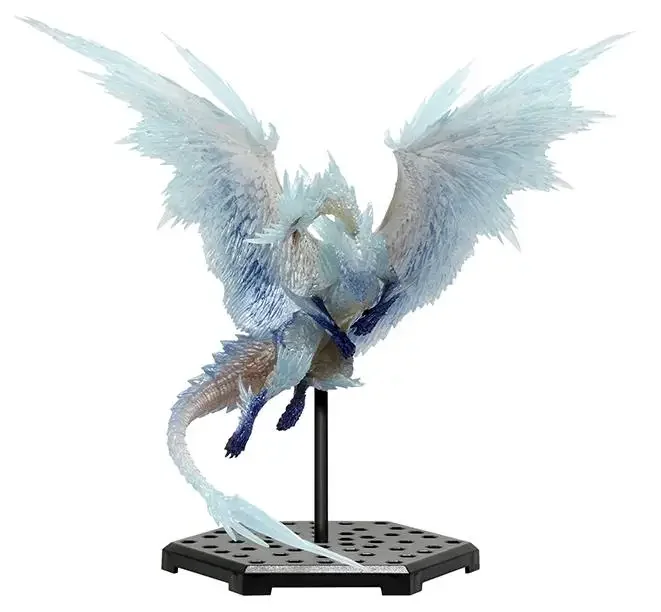 Genuine Scale Model Monster Hunter Rise of Dawn Series Male Fire Dragon Nargacuga Velkhana Action Figure Toys
