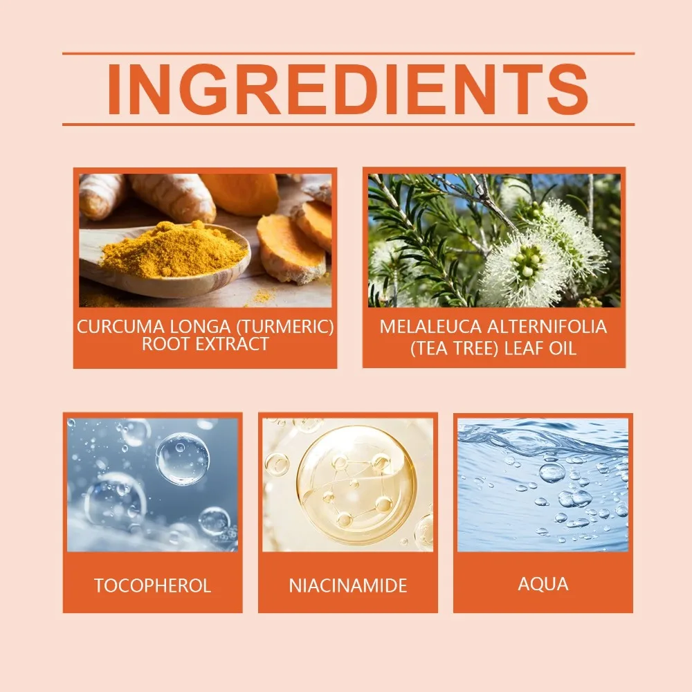 Hot Sale 50g Facial Care Cream Facial Treatment Nourishes Turmeric Cream Hydrates Moisturizing Cream Gentle Daily Care