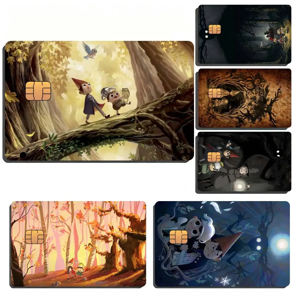 Cartoon O-Over The Garden Wall Film Skin Card Sticker For Bank Bus Metro Credit Debit Card Waterproof