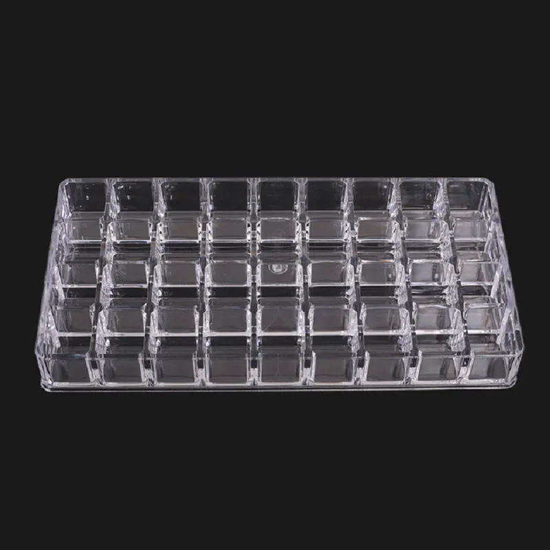 

36 Grid Acrylic Tattoo Ink Holder Stand Permanent Tattooing Pigment Liquid Storage Lipstick Case Container Makeup Supplies