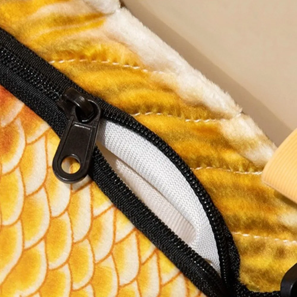 

Подарки на день рождения: Мягкая сумка-кроссбоди в виде мультяшной рыбки, имитирующая морского животного, милая сумка через плечо в виде рыбки