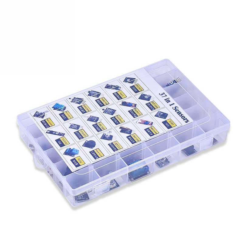 37/45 Kinds Sensor Module Kit, Complete Sensor Set with Tutorial Materials