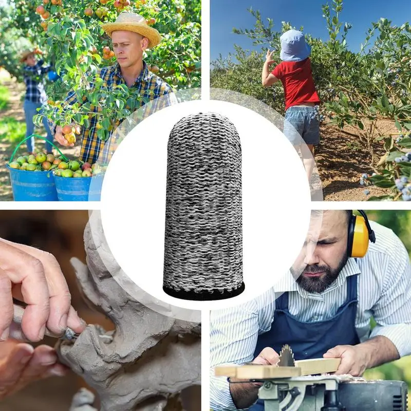 Finger Protectors Cots 20pcsCut-Proof Guard For Finger And Thumb Reusable Thumb Cots For Professionals And Enthusiasts Fingertip