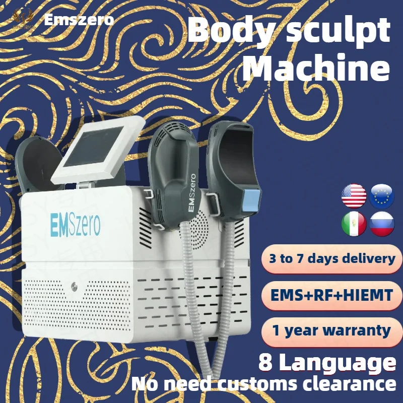 

Emszero Neo RF Body Sculpting Machine 15 Tesla Hi-emt Ems Electromagnetic Stimulation Body Slimming Professional Muscle Machine