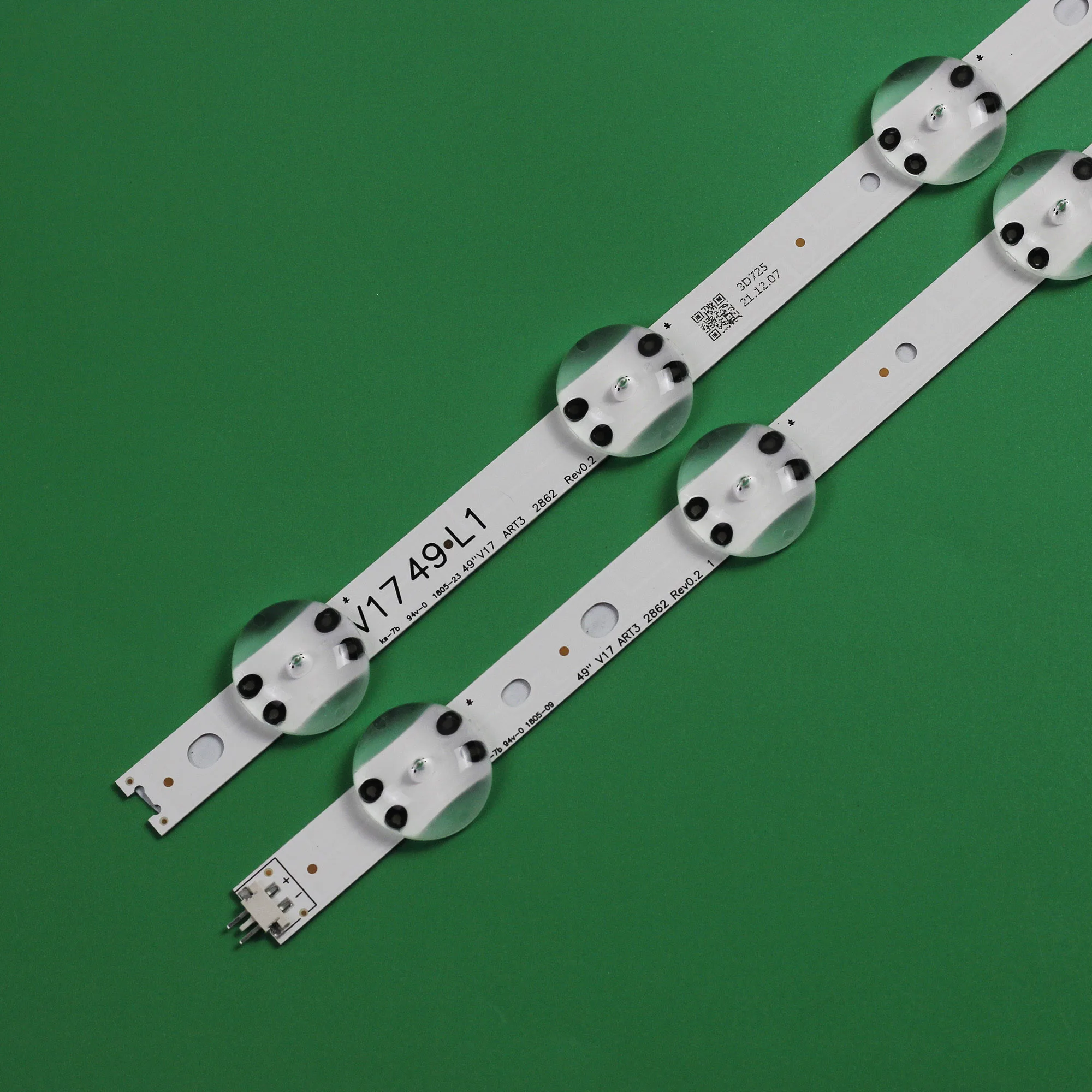 Nova tira Retroiluminação LED Para 49UJ654V 49UJ652T 49UJ6520 49UJ654V-TD 49UJ6620 49UJ6680 49UJ6600 49UJ654T 49UJ655V-ZC