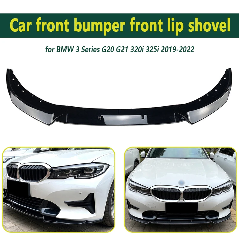

Для BMW 3 серии G20 G21 320i 325i 2019-2022 автомобильный передний бампер передняя лопата модификация спойлер для губ диффузор защита кузова комплект