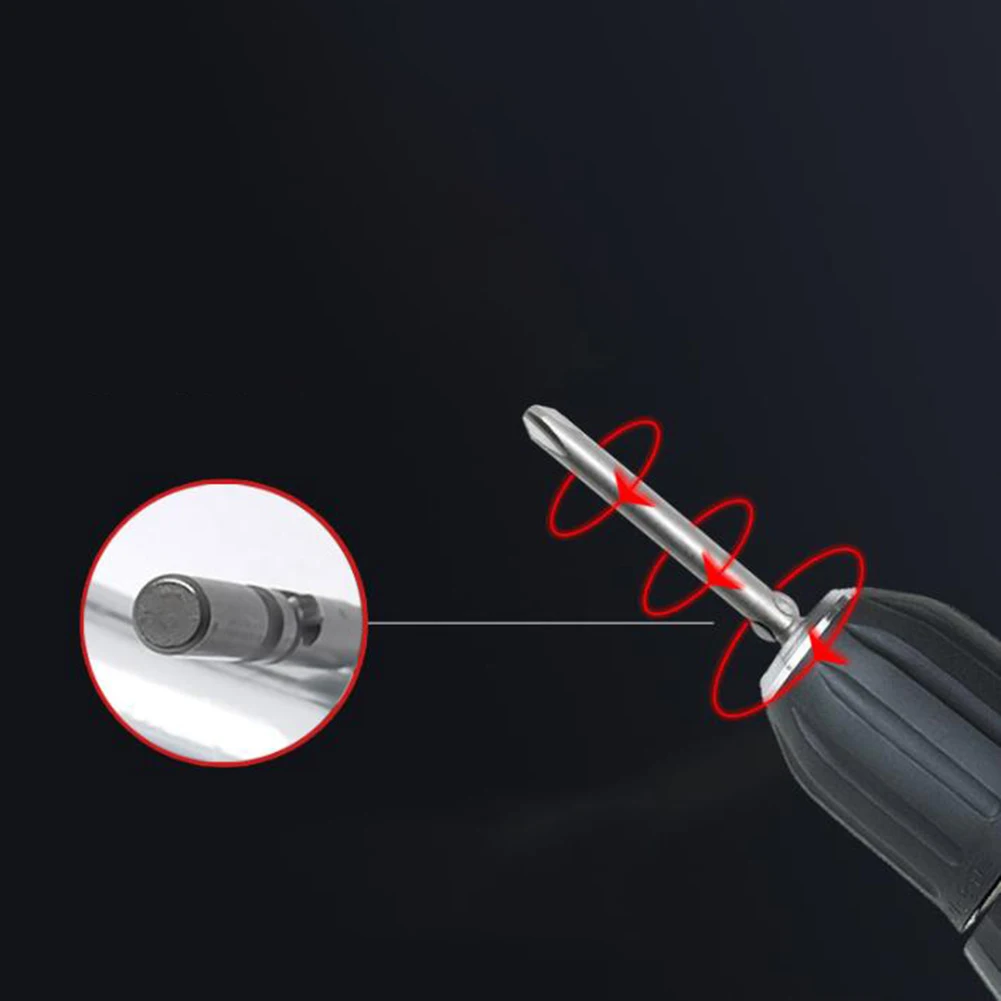

6mm Round Shank PH00 PH0 PH1 Magnetic Electric Cross Screwdriver Bit For 802 For Use With The 802 Electric Screwdriver