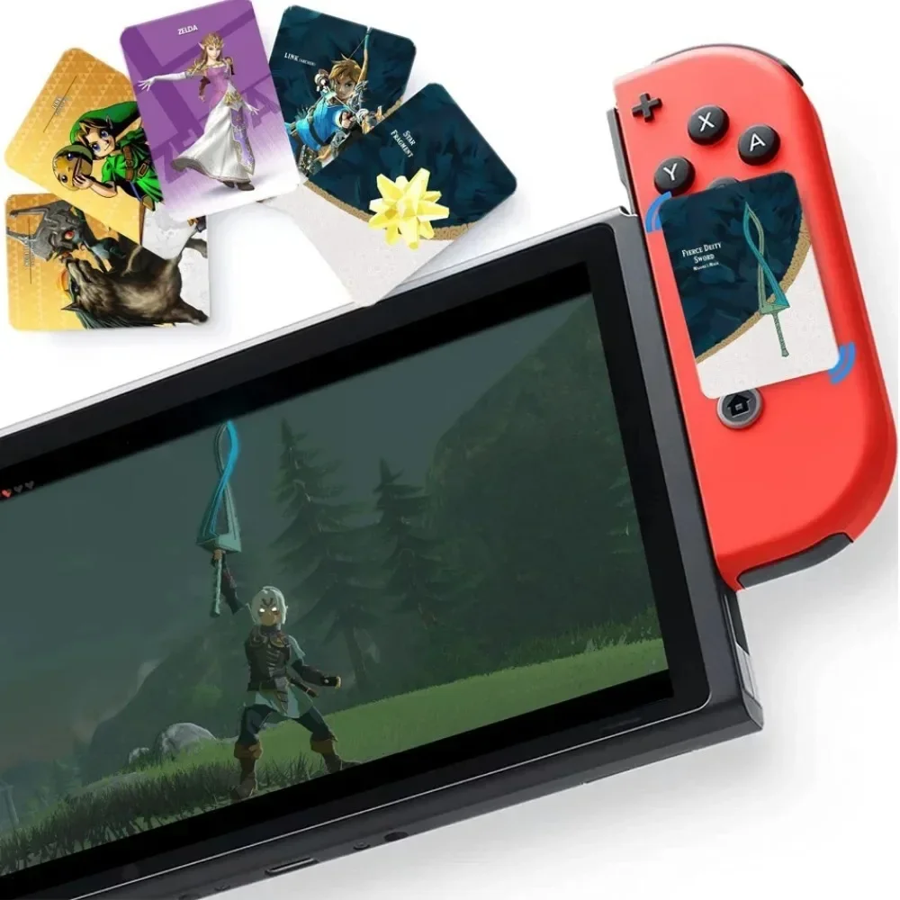 Zelda amiibosカード、kingdoの涙、zeldaの凡例、ゼルダの伝説、最新のセクションライディング、新しい、40